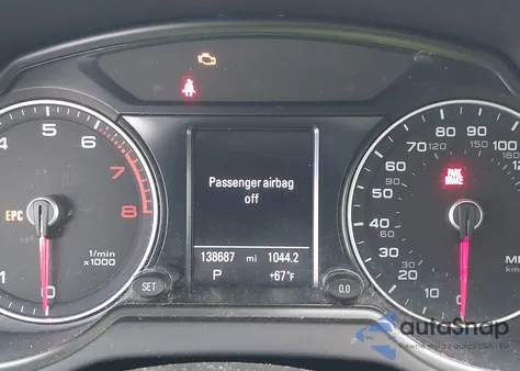 2016 Audi Q5 2.0T Premium из США, поврежденный, VIN WA1L2AFP3GA121301